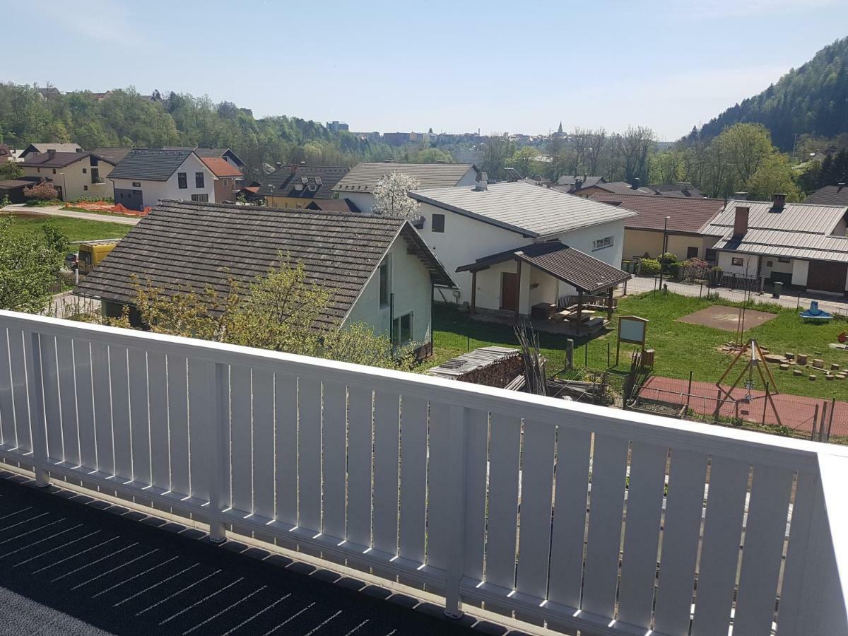 Apartment Kranj - huge terrace, free P, WI - FI, AC Buitenkant foto
